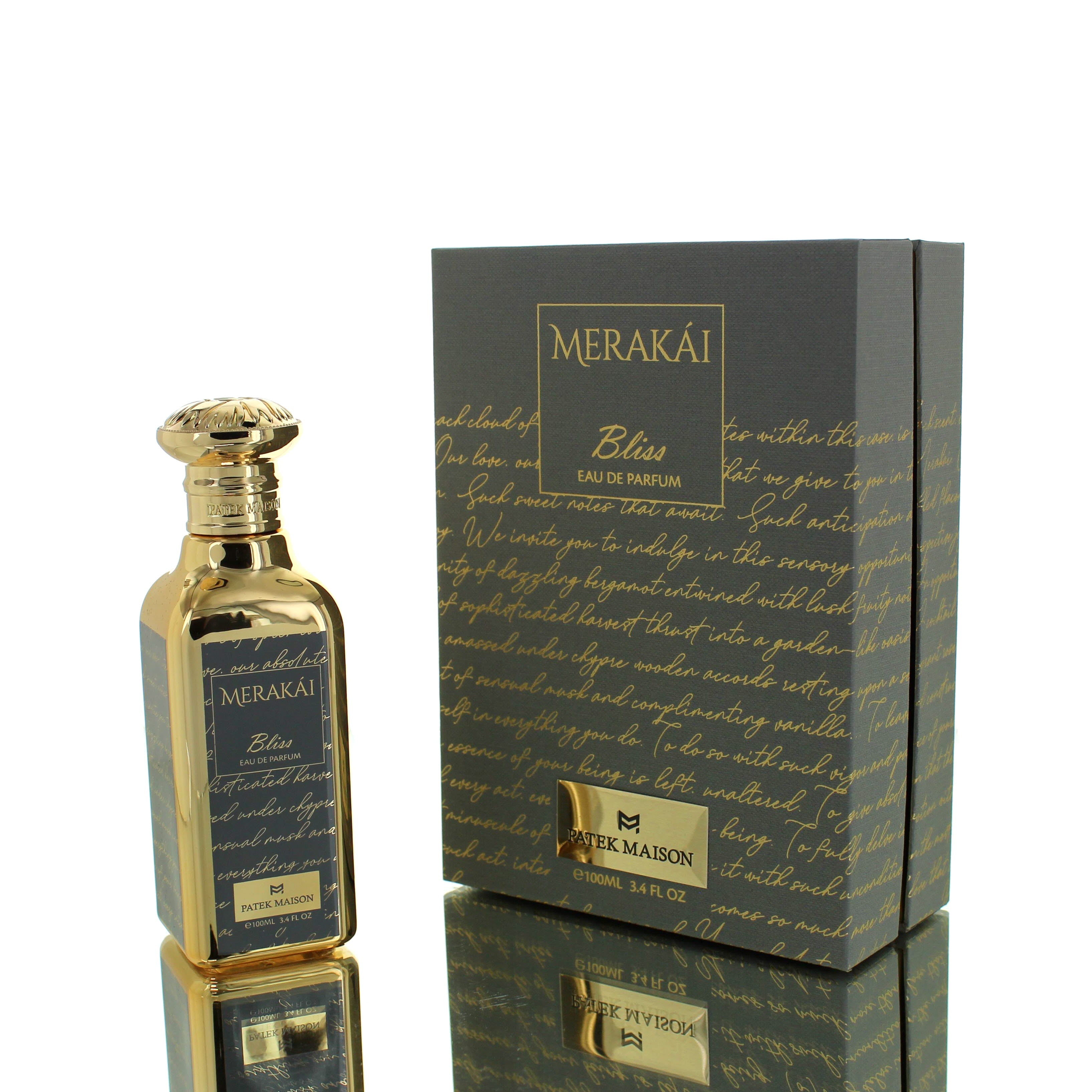 Patek Maison Merakai Bliss EDP M 100ml Boxed **RARE**