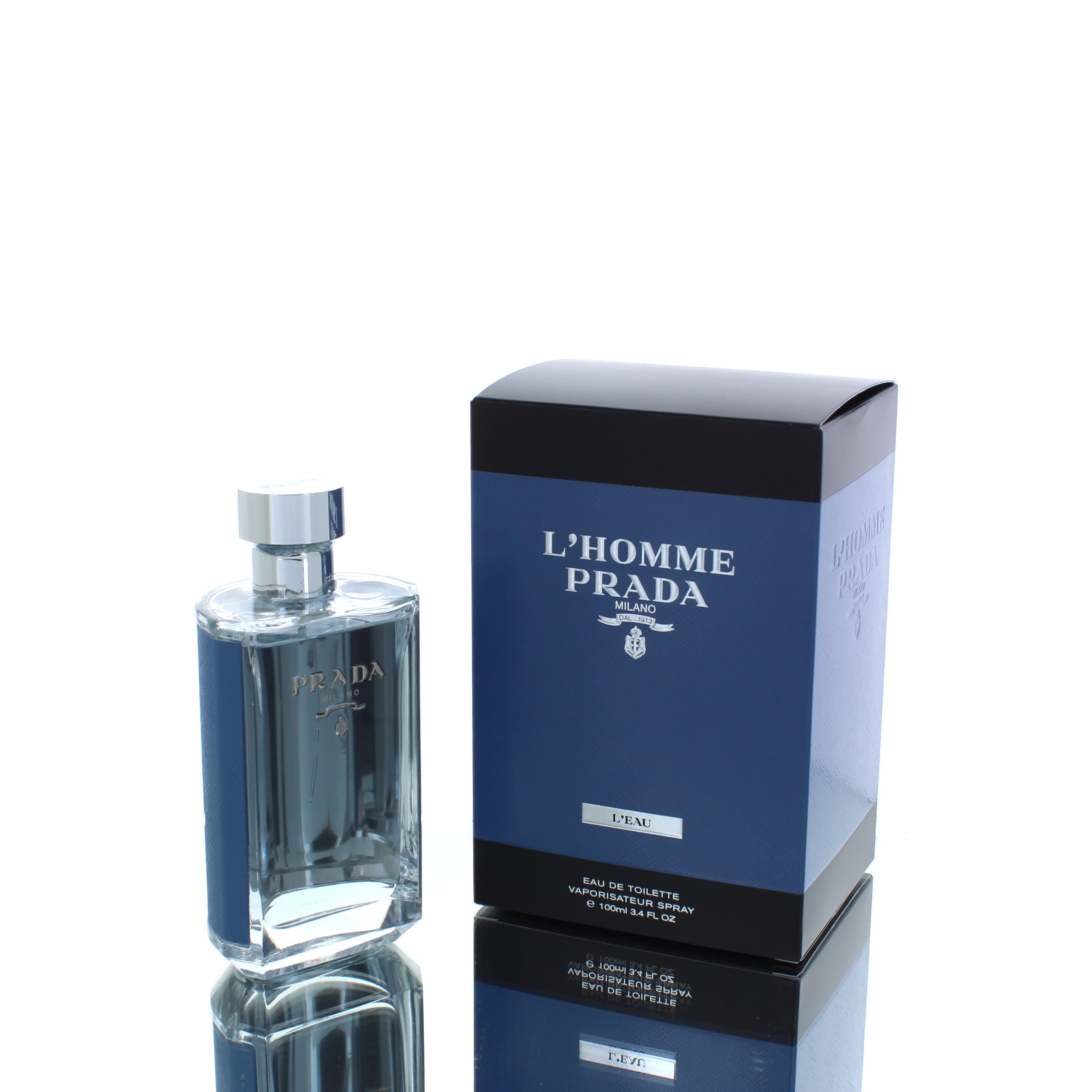 Prada L'homme Milano L'Eau (Blue Box) M 50ml Boxed