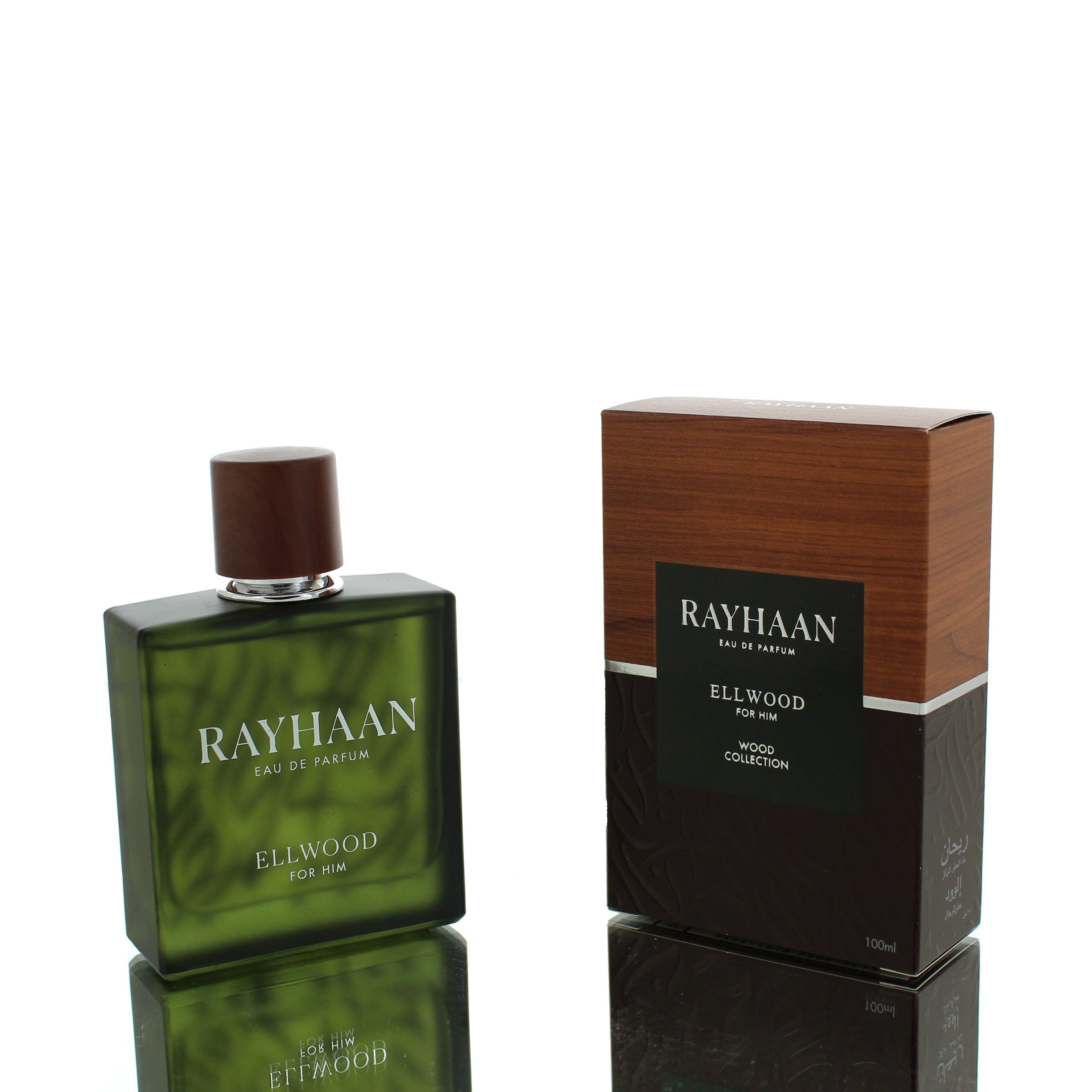 Rayhaan Ellwood Wood EDP M 100ml Boxed