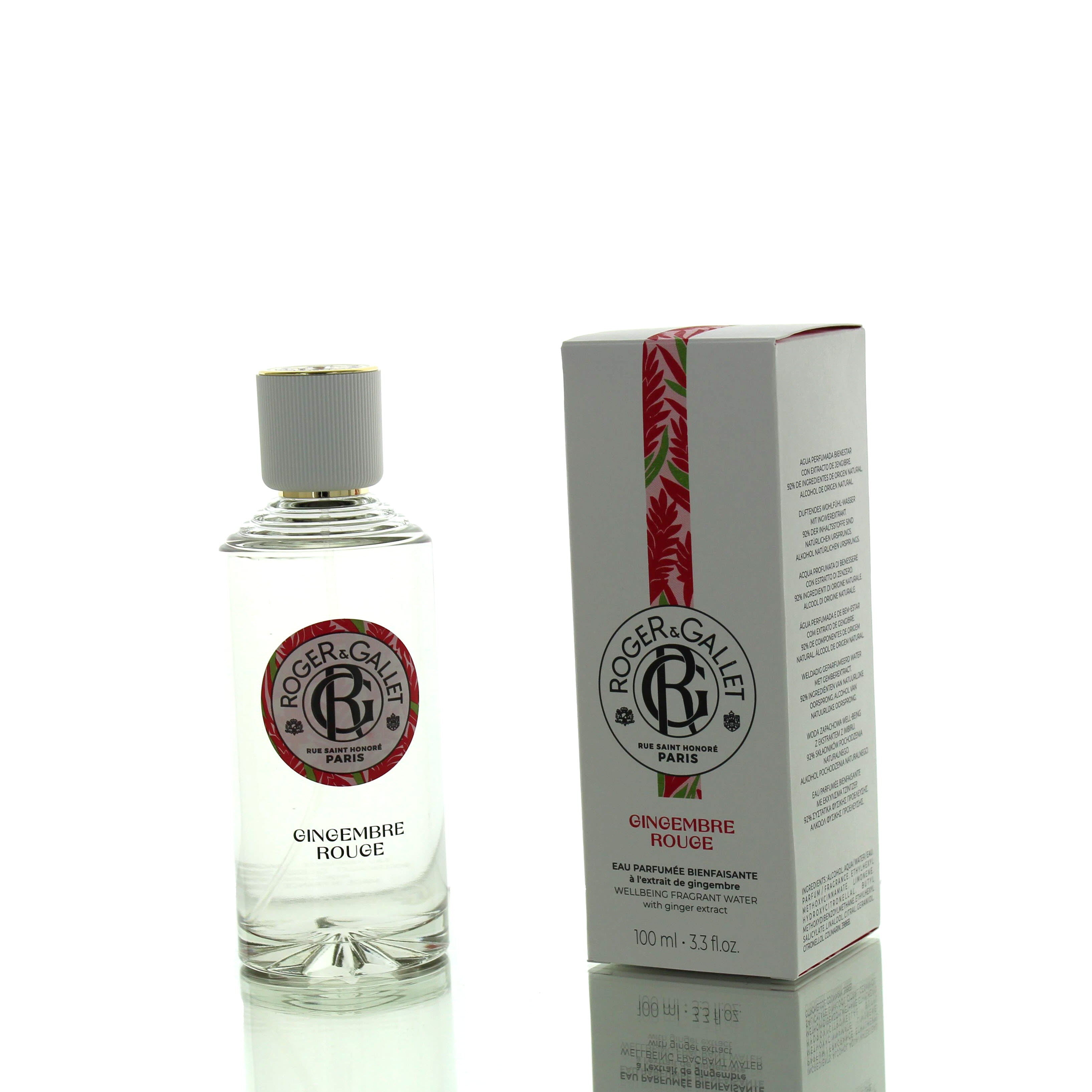 Roger & Gallet Gingembre Rouge Cologne M 100ml Boxed **RARE**