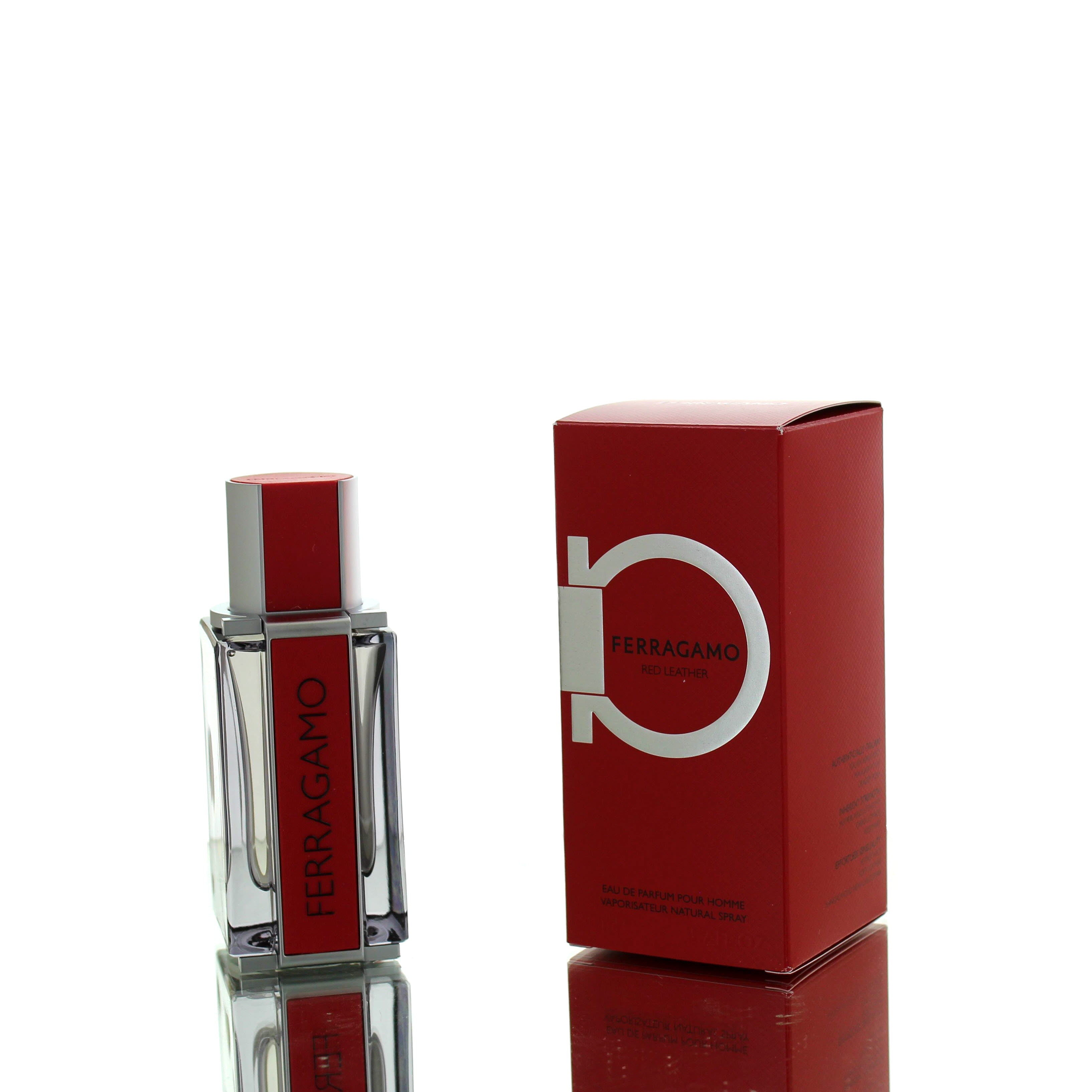 Salvatore Ferragamo Red Leather EDP M 50ml Boxed