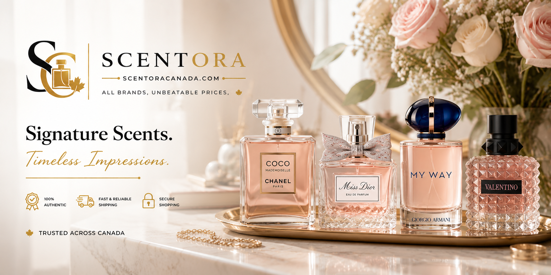 Signature Scents — parfums femme — Scentora Canada