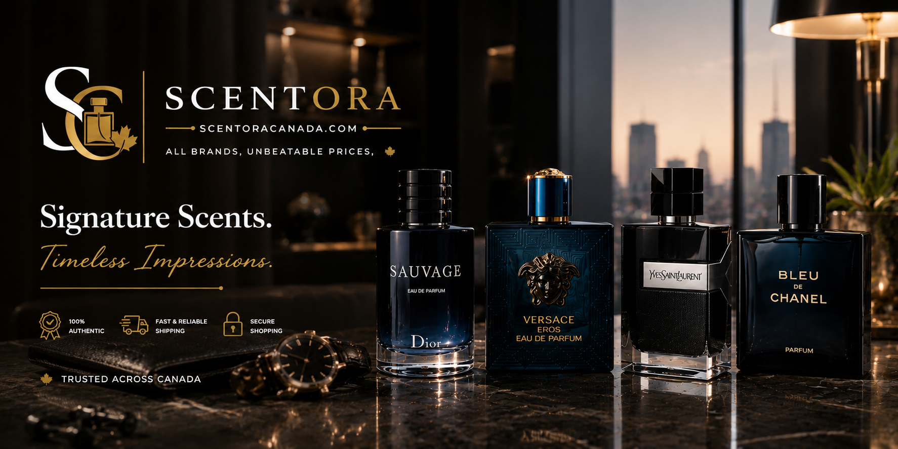 Signature Scents — parfums homme — Scentora Canada