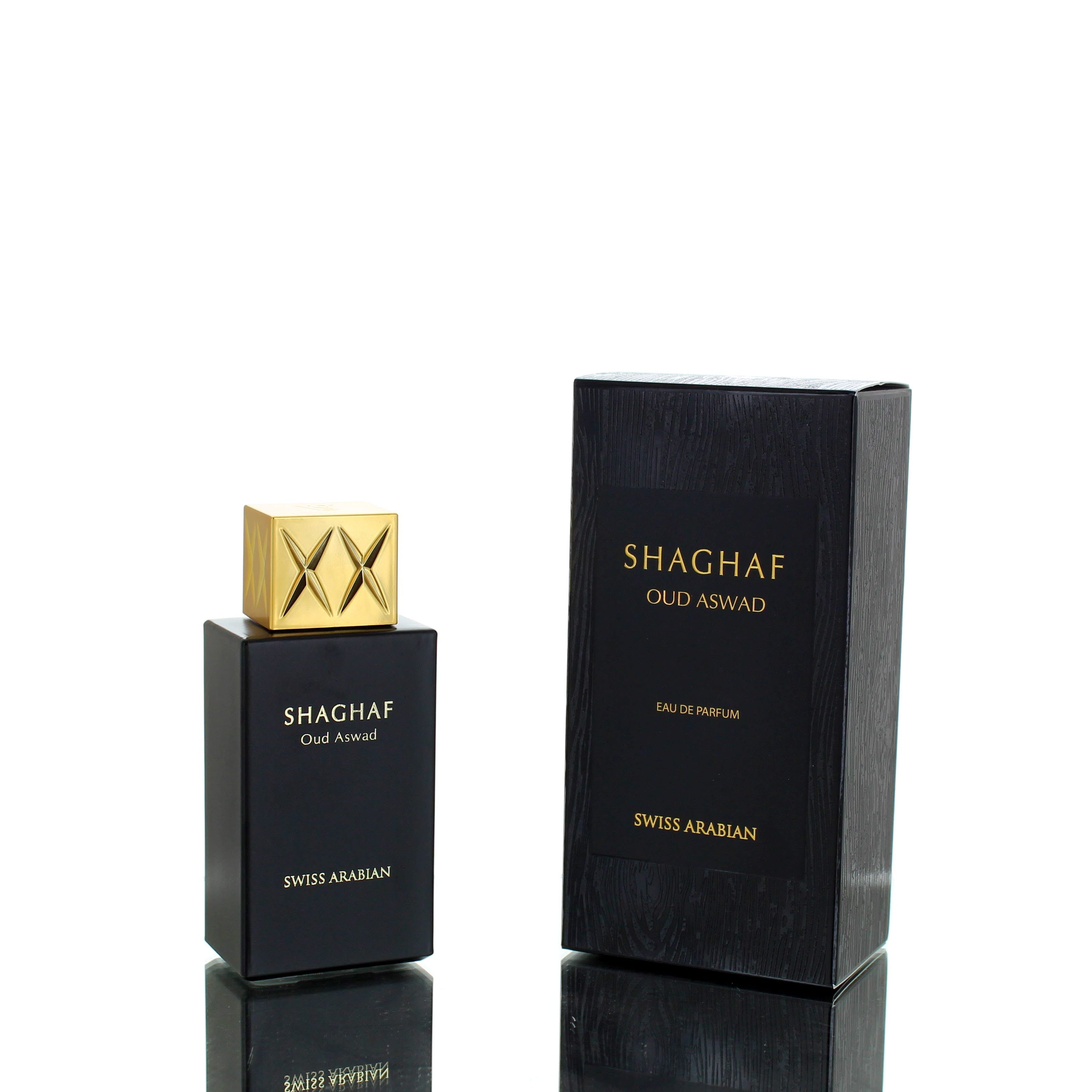 Tester - Swiss Arabian Shaghaf Oud Aswad EDP M 75ml Tester **RARE**