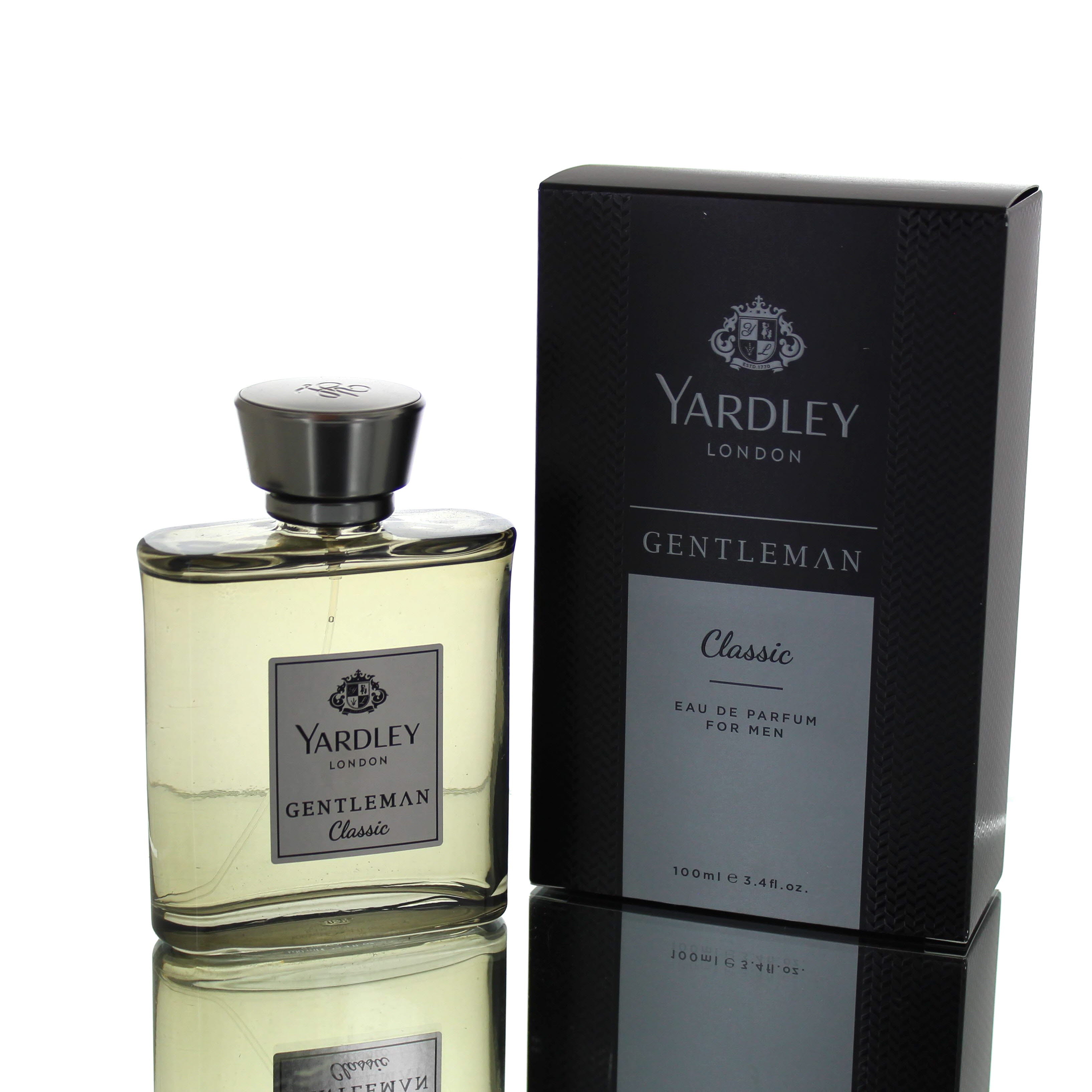 Yardley Gentleman Classic EDP M 100ml Boxed